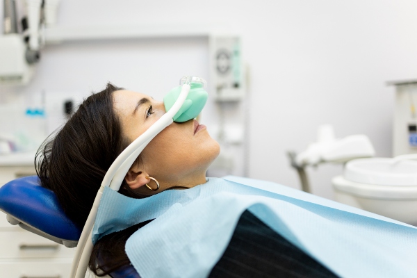 Young woman at an oral sedation dentistry in Tempe, AZ